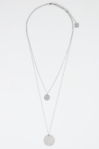 Collier multi rangs - Argenté