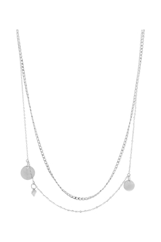 Collier multi rangs - Argenté