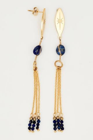 Boucles d'oreilles - Lapis-lazuli