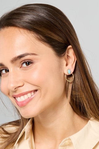 Boucles d'oreilles - Amazonites