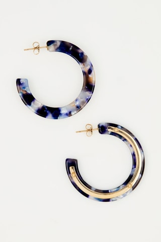 Créoles - Bleu marine