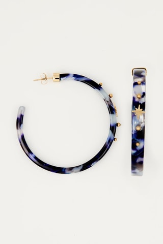 Créoles - Bleu marine