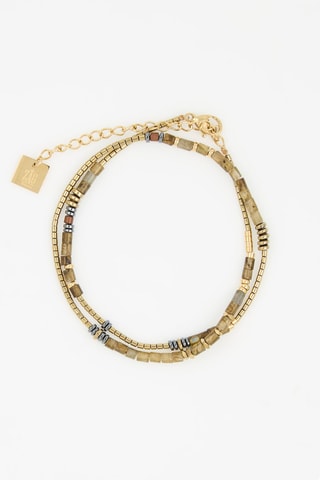 Bracelet multi tours - Gris