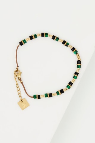 Bracelet - Doré et vert