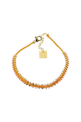 Bracelet - Doré et orange