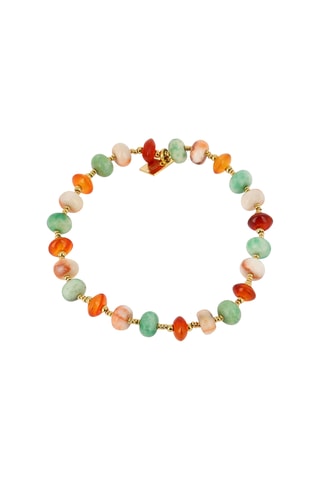 Bracelet - Doré et rouge