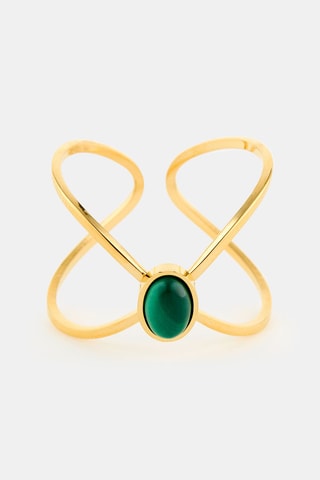 Bague - Malachite