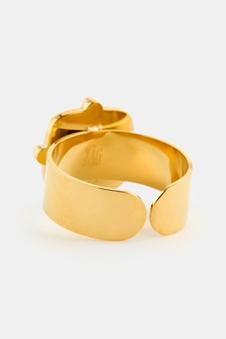 Bague - Nacre et malachite