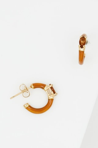 Créoles Marron et doré