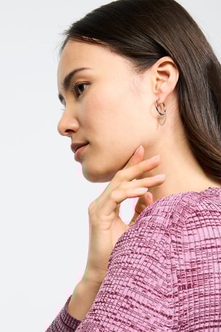 Boucles d'oreilles Argenté