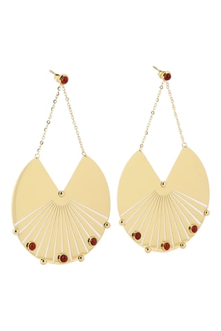 Boucles d’oreilles - Cornalines