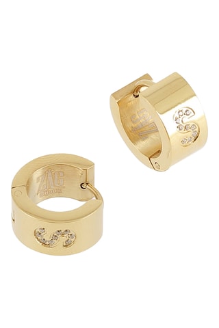 Créoles - Doré et blanc