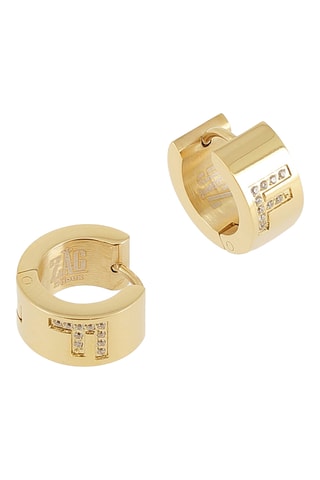 Créoles - Doré et blanc