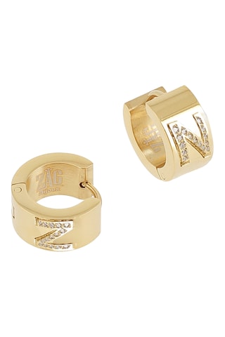 Créoles - Doré et blanc