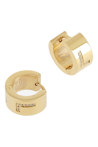 Créoles - Doré et blanc