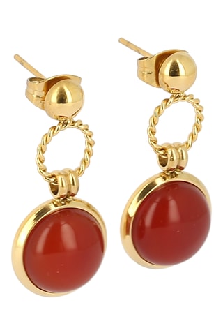 Boucles d’oreilles - Cornalines