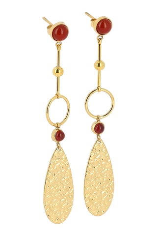 Boucles d’oreilles - Cornalines