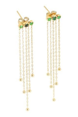 Boucles d’oreilles - Malachites