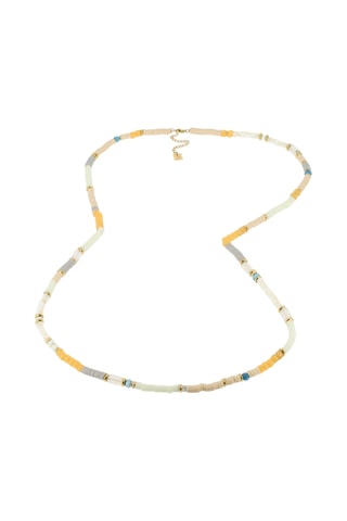 Collier - Blanc et jaune