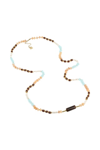 Sautoir - Doré et marron