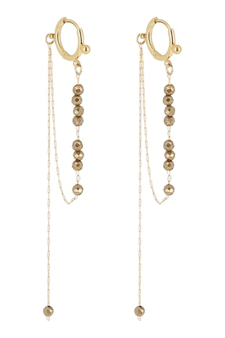 Boucles d’oreilles - Pyrites