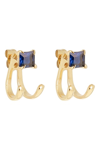 Puces - Bleu clair et doré