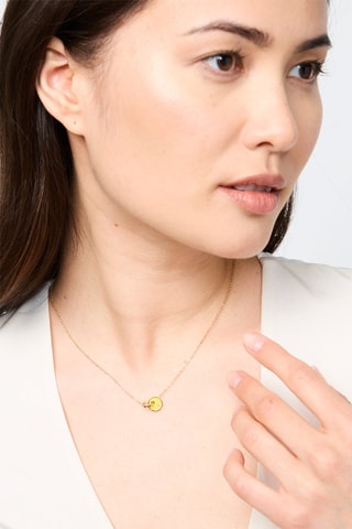 Collier - Doré et jaune