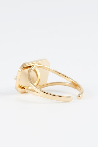 Bague Doré et turquoise