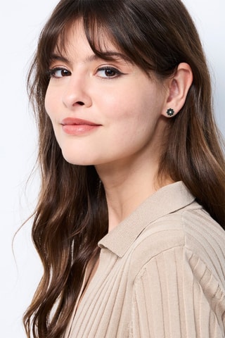 Boucles d'oreilles Onyx