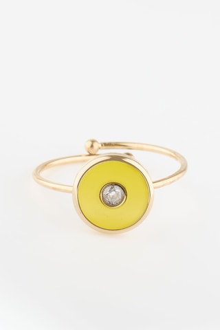 Bague Doré et jaune