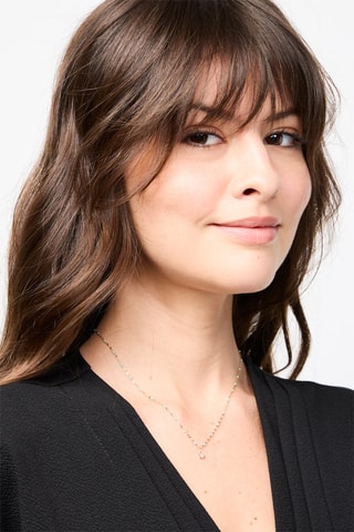 Collier Bleu et doré