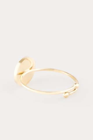 Bague Doré et rouge