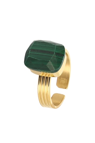 Bague - Malachite
