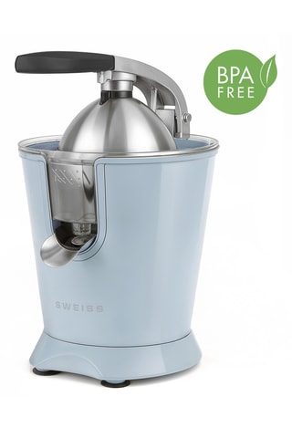 Espremedor de citrinos em aço inoxidável - Azul - 160 W