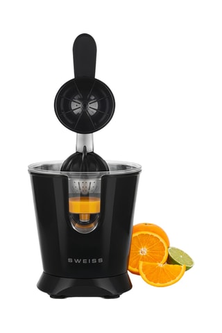 Espremedor de citrinos em aço inoxidável - Preto - 160 W