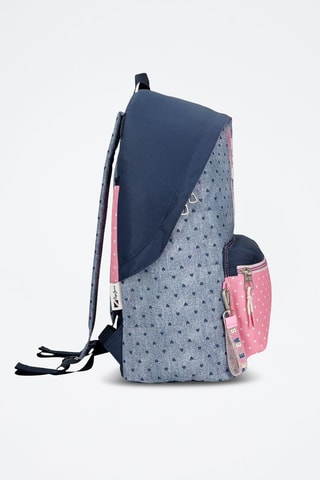 Rugtas Noni - Marineblauw en Lichtgrijs