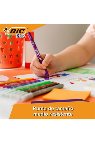 24 Viltstiften Kid Couleur - 24 Inktkleuren