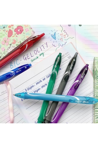 12 Gelpennen Gel-ocity Quick Dry Blauwe Inkt