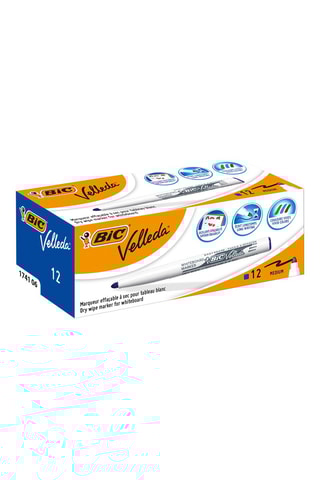 12 Droog Uitwisbare Markers voor Whiteboard - medium