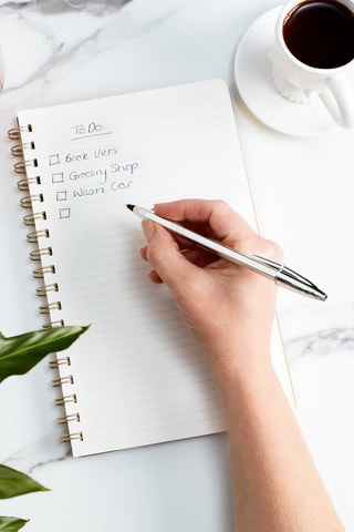 20 balpennen Cristal Shine- Zwarte Inkt