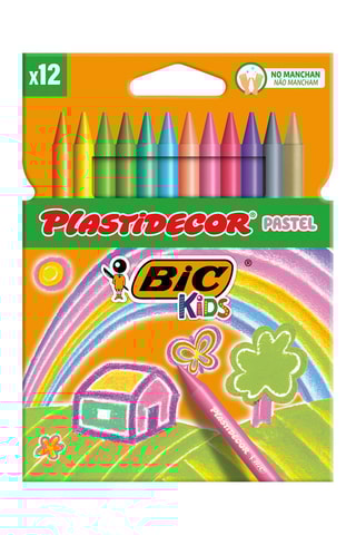 12 Kleurpotloden Plastidecor