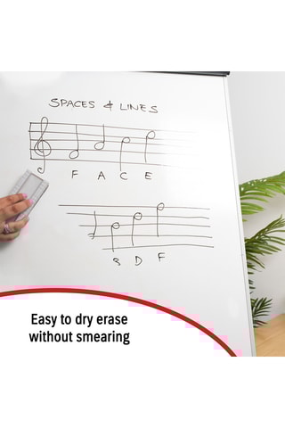 10 Uitwisbare Markers - Rode Inkt