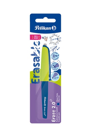 12 Uitwisbare Balpennen - Blauwe Inkt