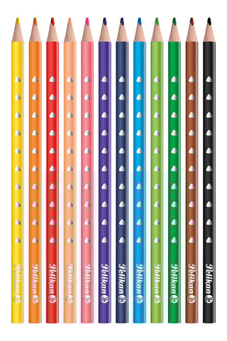 12 Kleurpotloden - Multicolor