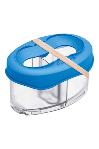 Waterglas voor Verf - Koningsblauw en Transparant