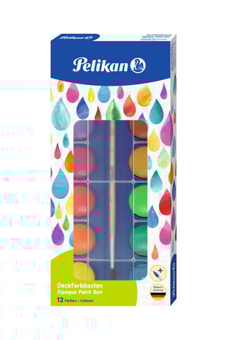 Palet Aquarelverf - 12 Kleuren