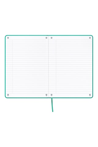 5 Gelinieerde Schriften - 160 Pagina's - Rood