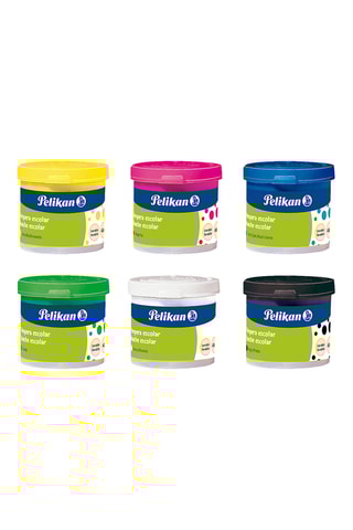 6 Potjes Plakkaatverf - 6 x 40 ml
