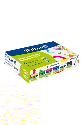 6 Potjes Plakkaatverf - 6 x 40 ml