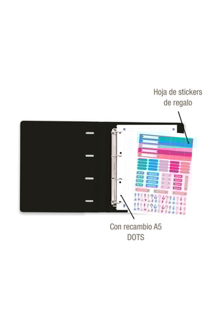 Ringmap Boreal - Zwart